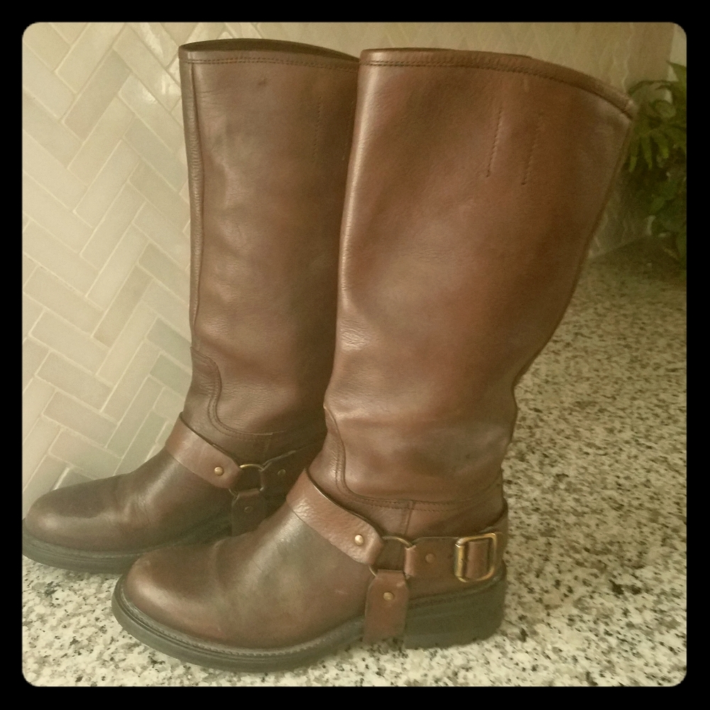 FRYE quality BOEMOS Italian Leather Boots